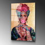 Wallity UV-722 Cuadro Decorativo Multicolor en Vidrio Templado 70 x 100 cm